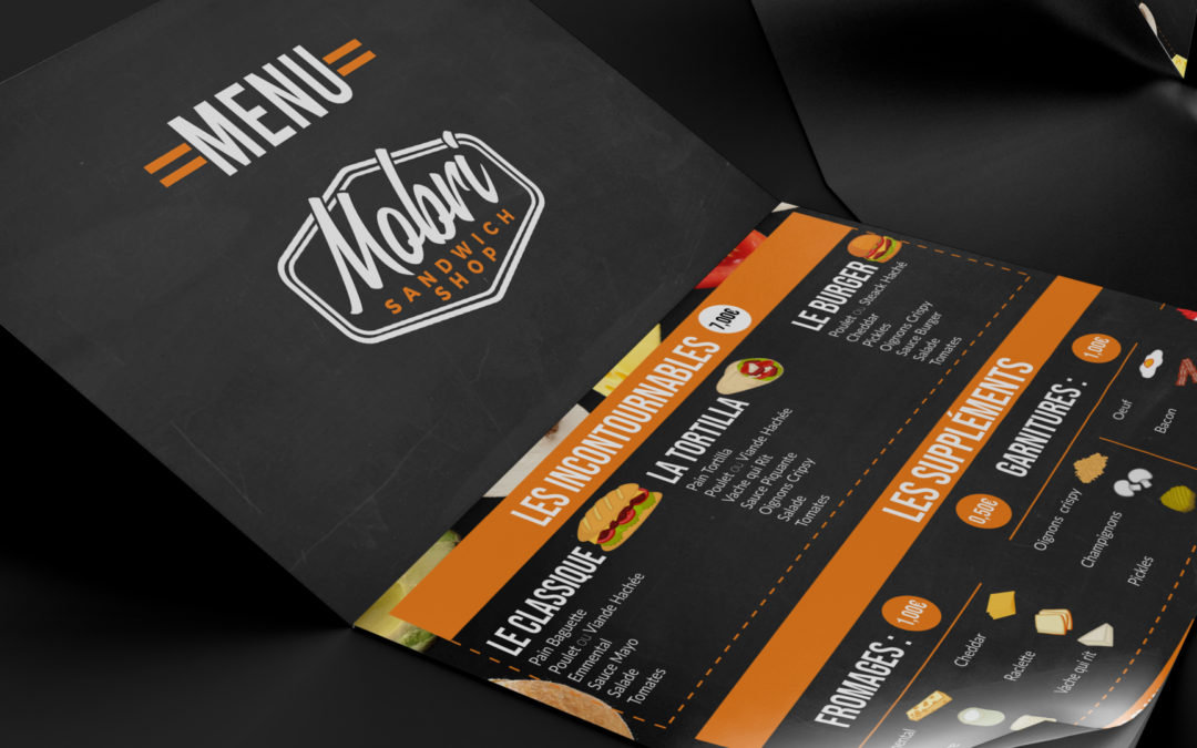 MENU FAST FOOD – MOBRI