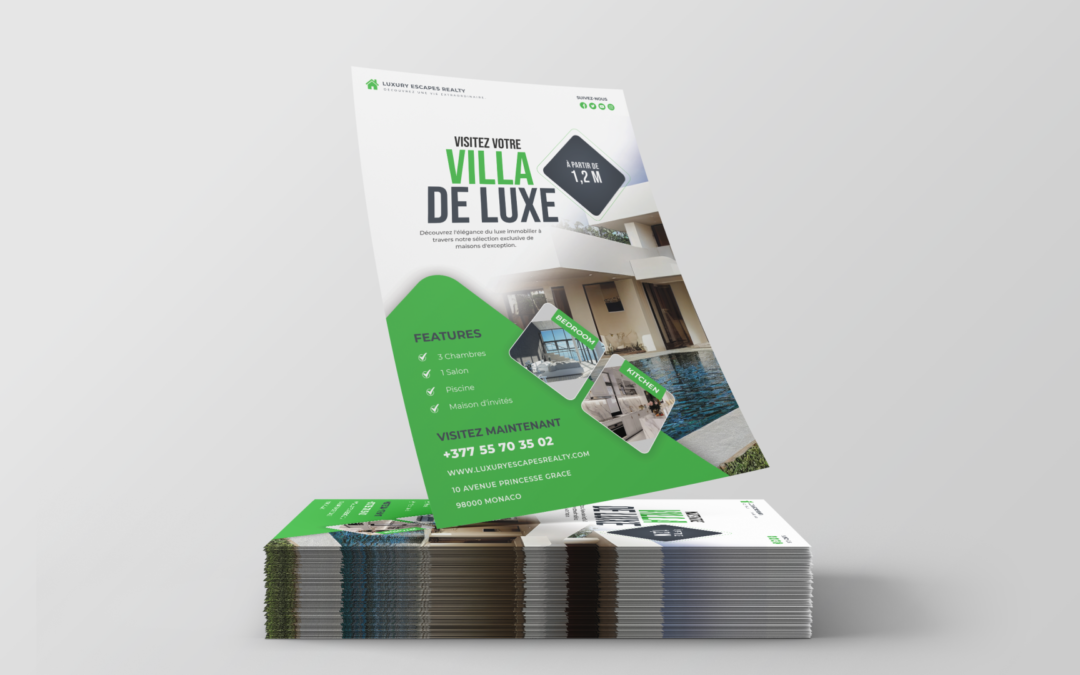 Flyer – Villa de Luxe